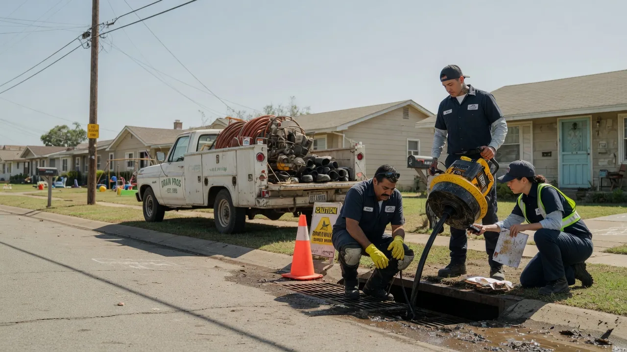 Drain Cleaning in Avinger, TX near me
